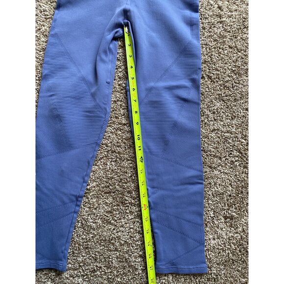 Peloton x NUX Purple Logo Compression Athletic Leggings Womens Small Periwinkle - Picture 7 of 7